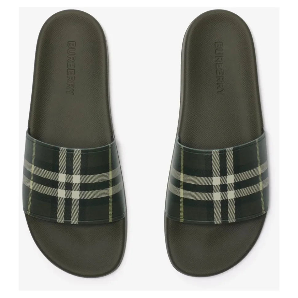Ciabatte Slip-on a Quadri