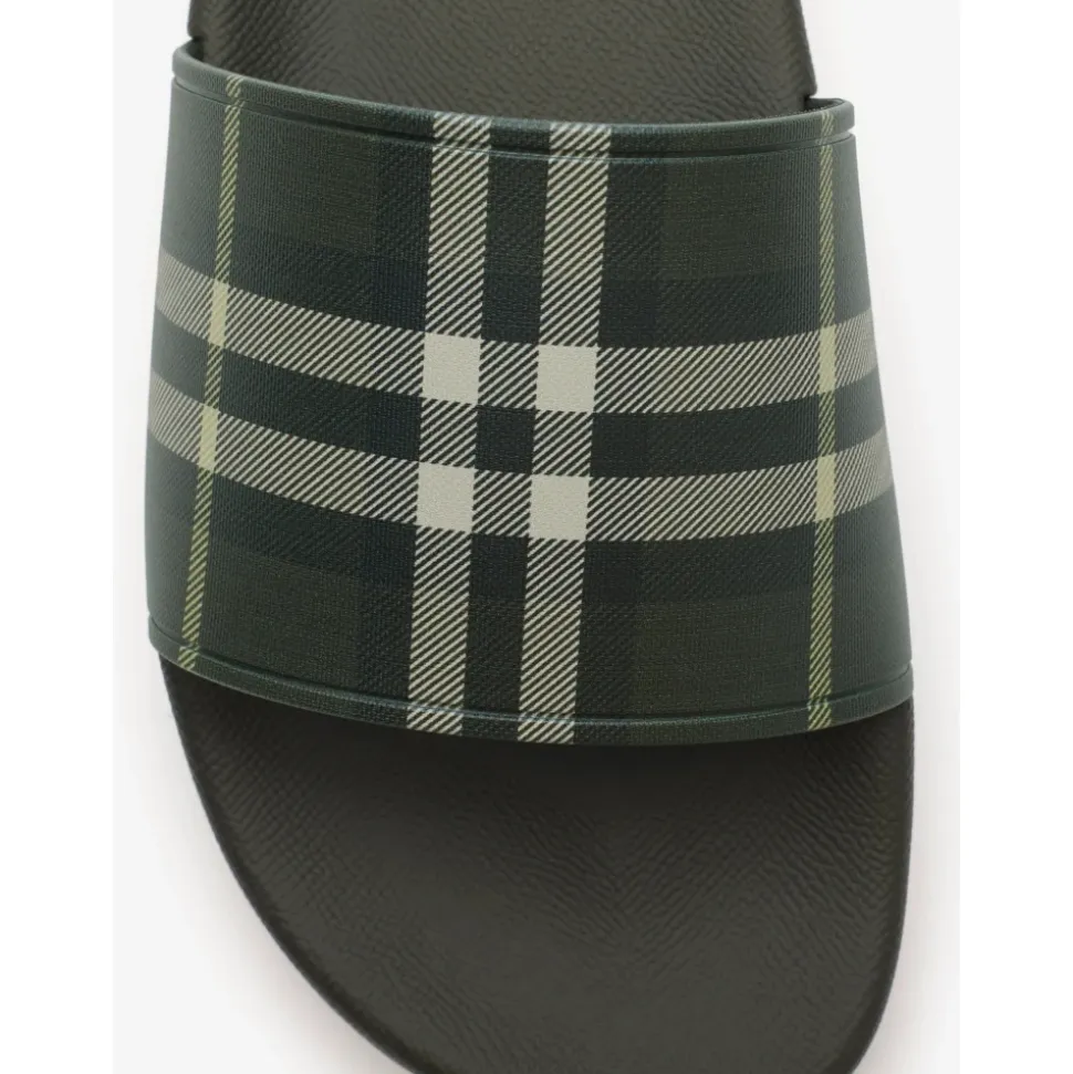 Ciabatte Slip-on a Quadri
