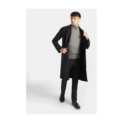 Classico Chesterfield Cappotto in Blu Navy