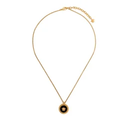 Collana a Catena con Medusa Smaltata