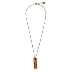 Collana con un ciondolo logo