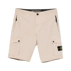 Compass-badge Cargo Shorts