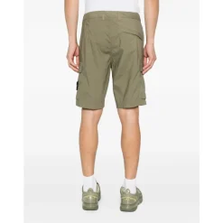 Compass-patch Cargo Shorts