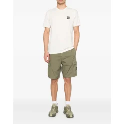 Compass-patch Cargo Shorts