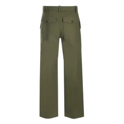Cotton twill trousers