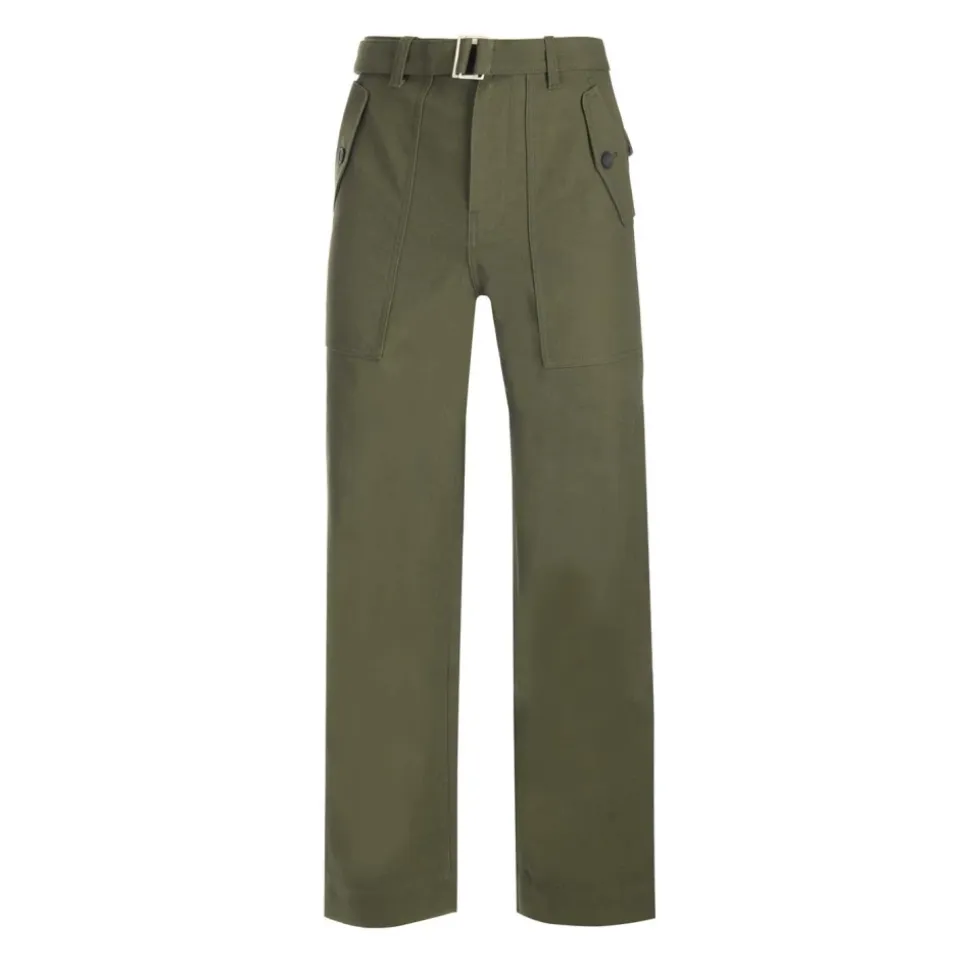 Cotton twill trousers