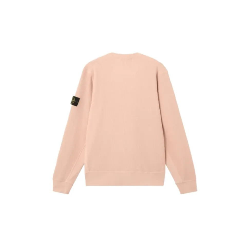 Cotton Waffle Fleece Sweatshirt