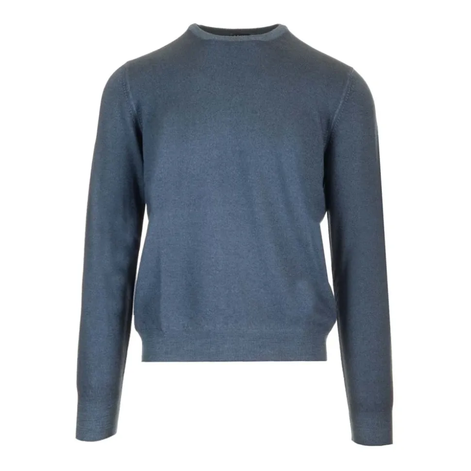 crew neck wool sweater