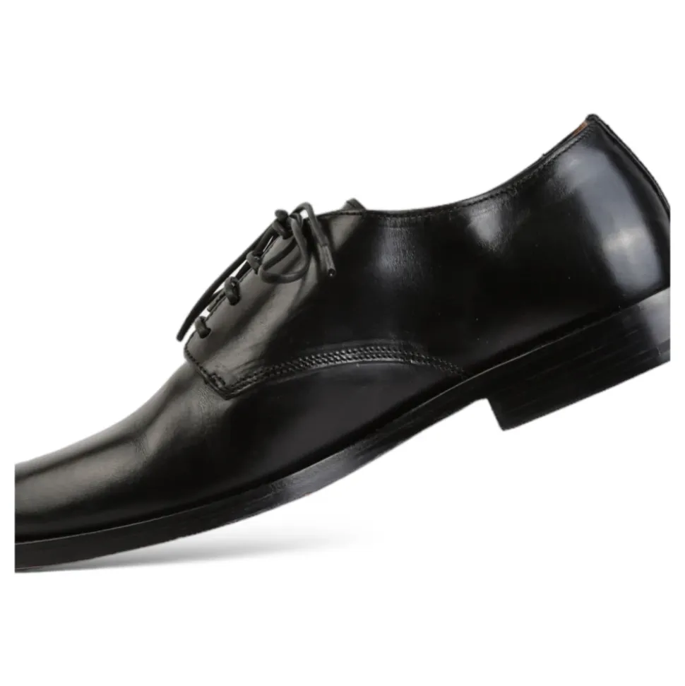 Derby stringate spazzolate