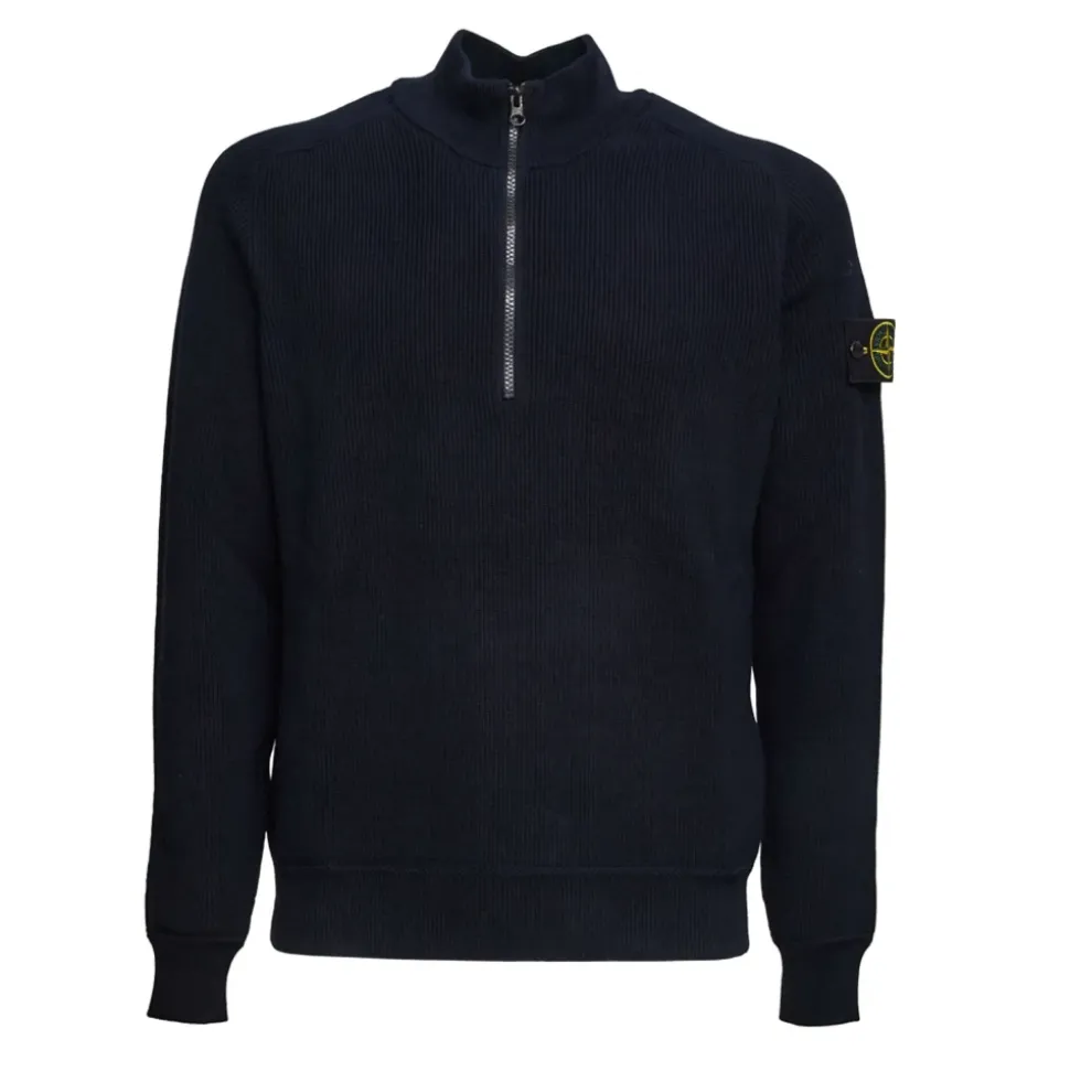 Dolcevita con mezza zip