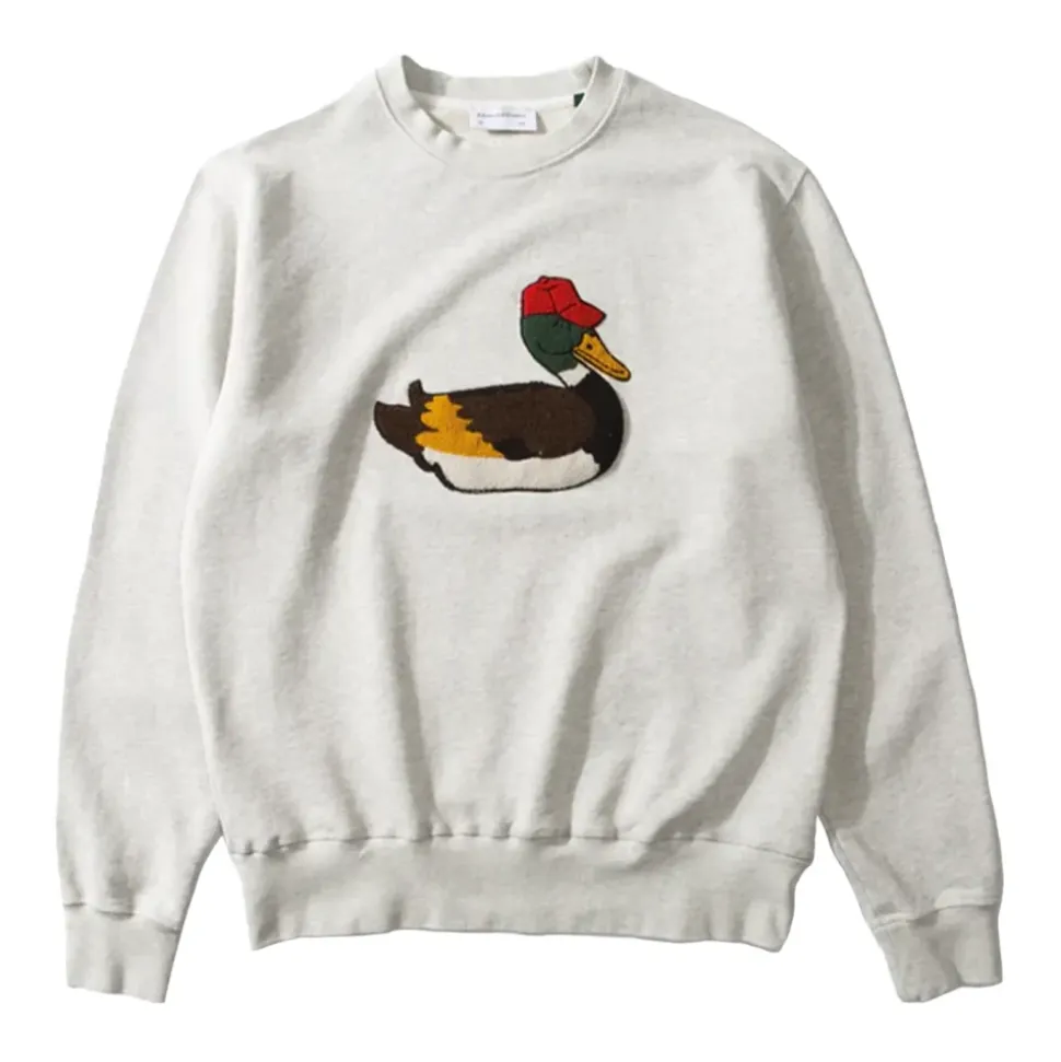 Duck Hunt Crewneck Grey Melange