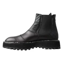 Eleganti Stivaletti Stretch alla Caviglia Neri