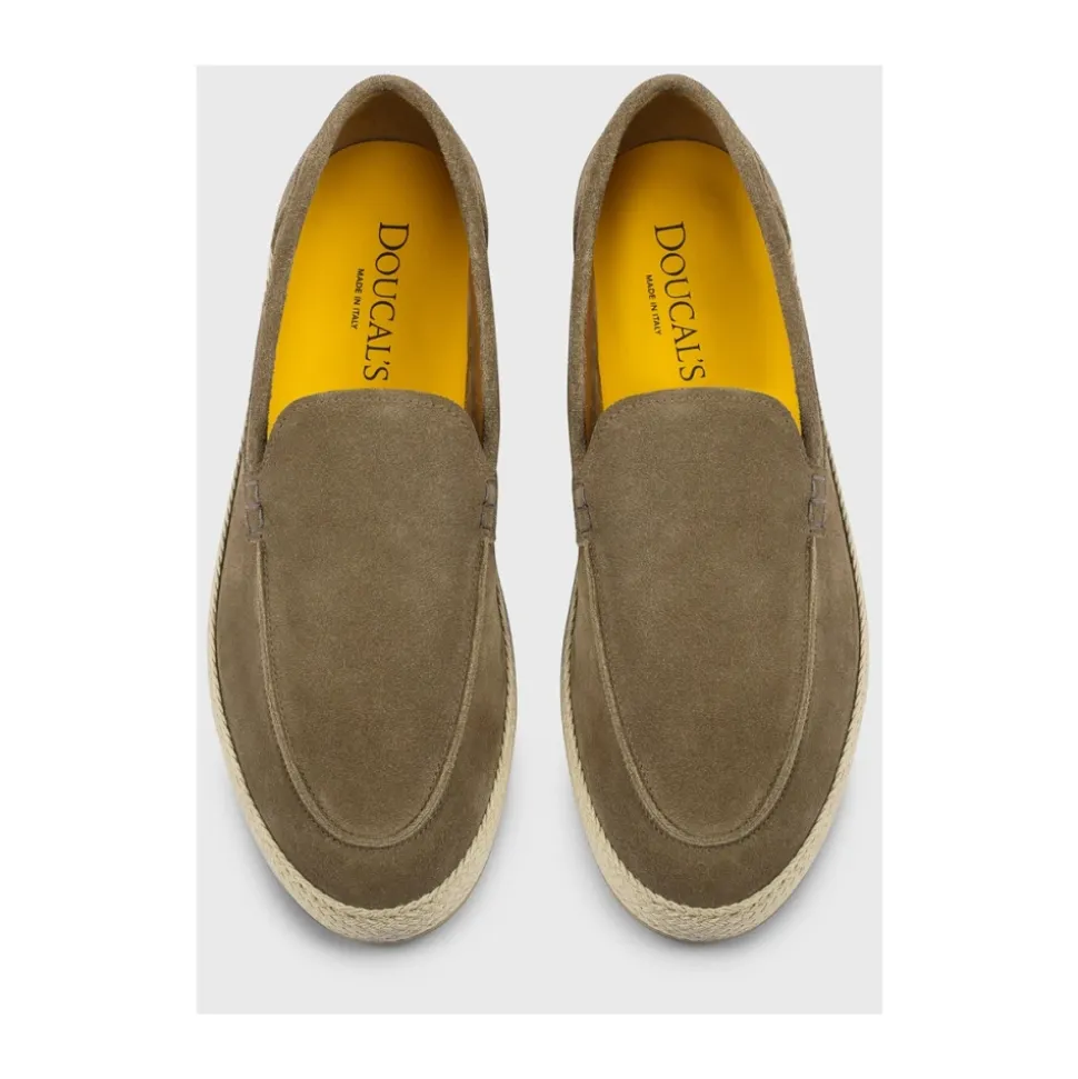 Espadrillas in camoscio da uomo | cacao