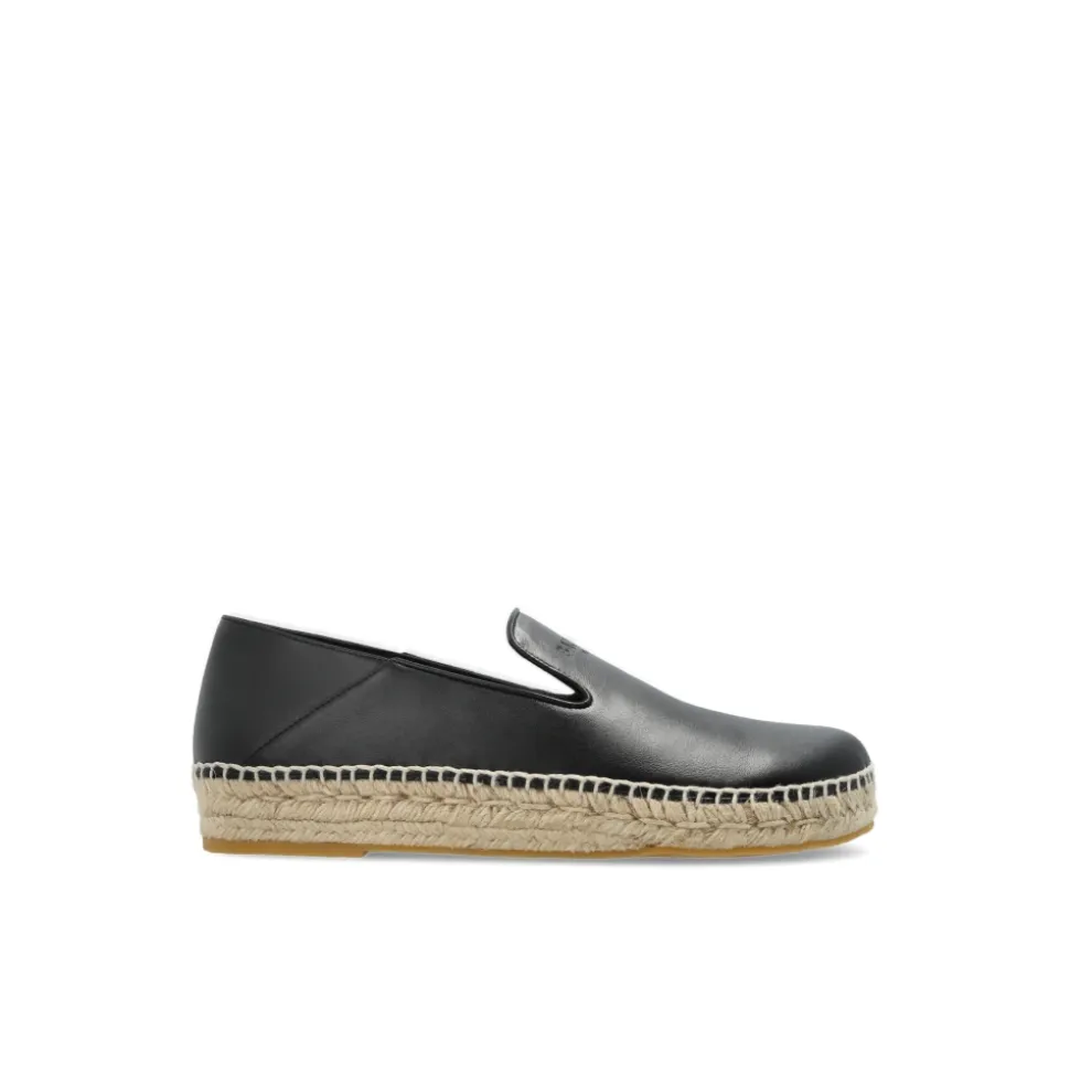 Espadrillas in Pelle Liscia