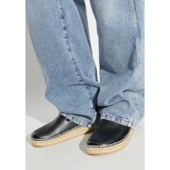 Espadrillas in Pelle Liscia