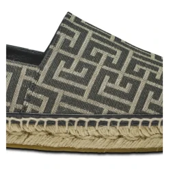Espadrillas jacquard con monogramma