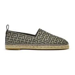 Espadrillas jacquard con monogramma