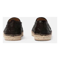 Espadrillas Intrecciate Marrone Scuro Martin