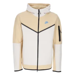 Felpa con Cappuccio con Zip a tutta lunghezza in Tech Fleece