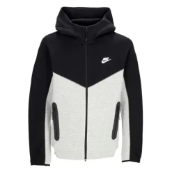 Felpa con Zip Tech Fleece Grigio Heather