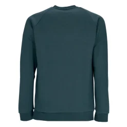 Felpa Girocollo Verde Menta Essential