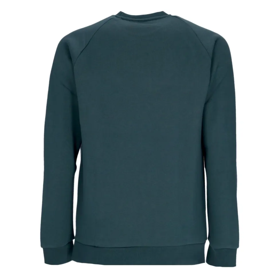Felpa Girocollo Verde Menta Essential