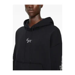 Felpa con cappuccio con stampa logo