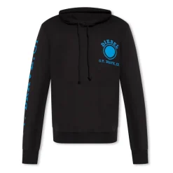 Felpa con Cappuccio e Logo