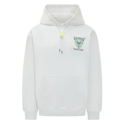 Felpa con cappuccio e logo Diamond