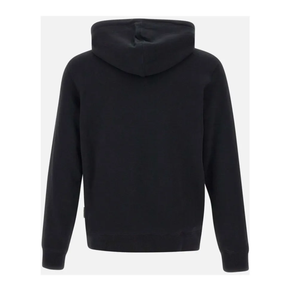 Felpa con Cappuccio in Cotone con Coulisse Regolabile