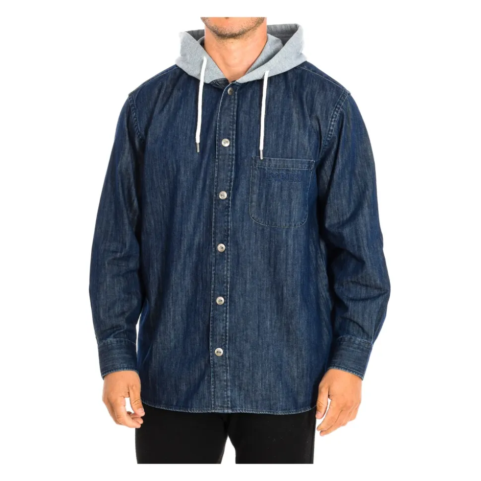 Felpa con Cappuccio Regular Fit