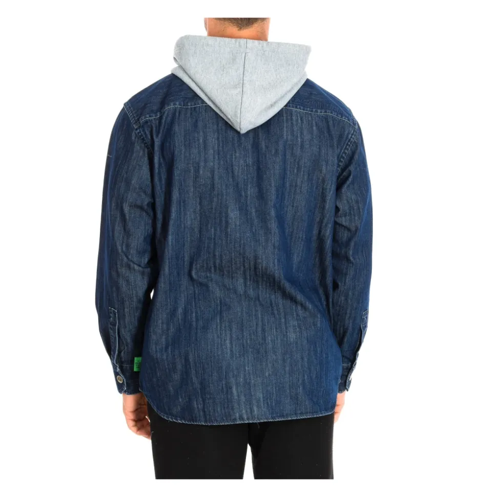 Felpa con Cappuccio Regular Fit