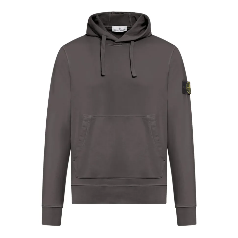 Felpa con cappuccio regular fit con tasca a marsupio