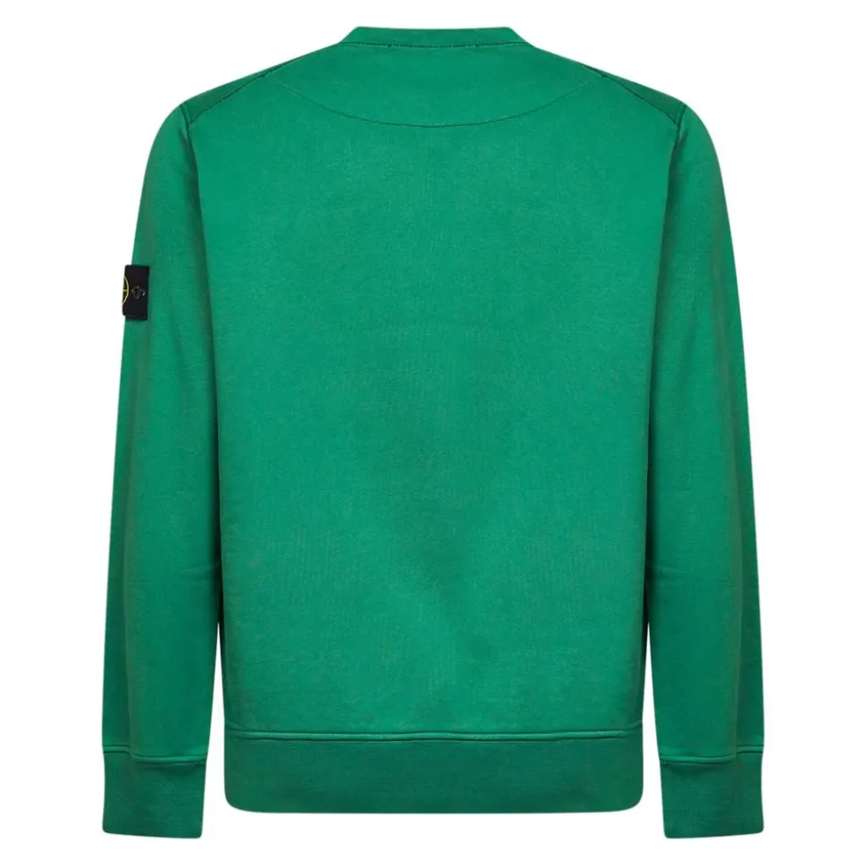 Felpa Girocollo in Cotone Fleece