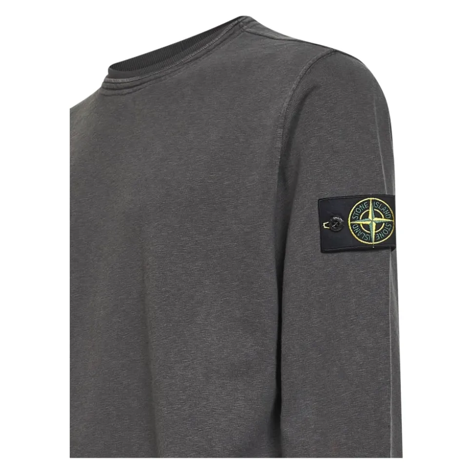 Felpa Girocollo in Fleece Malfilé