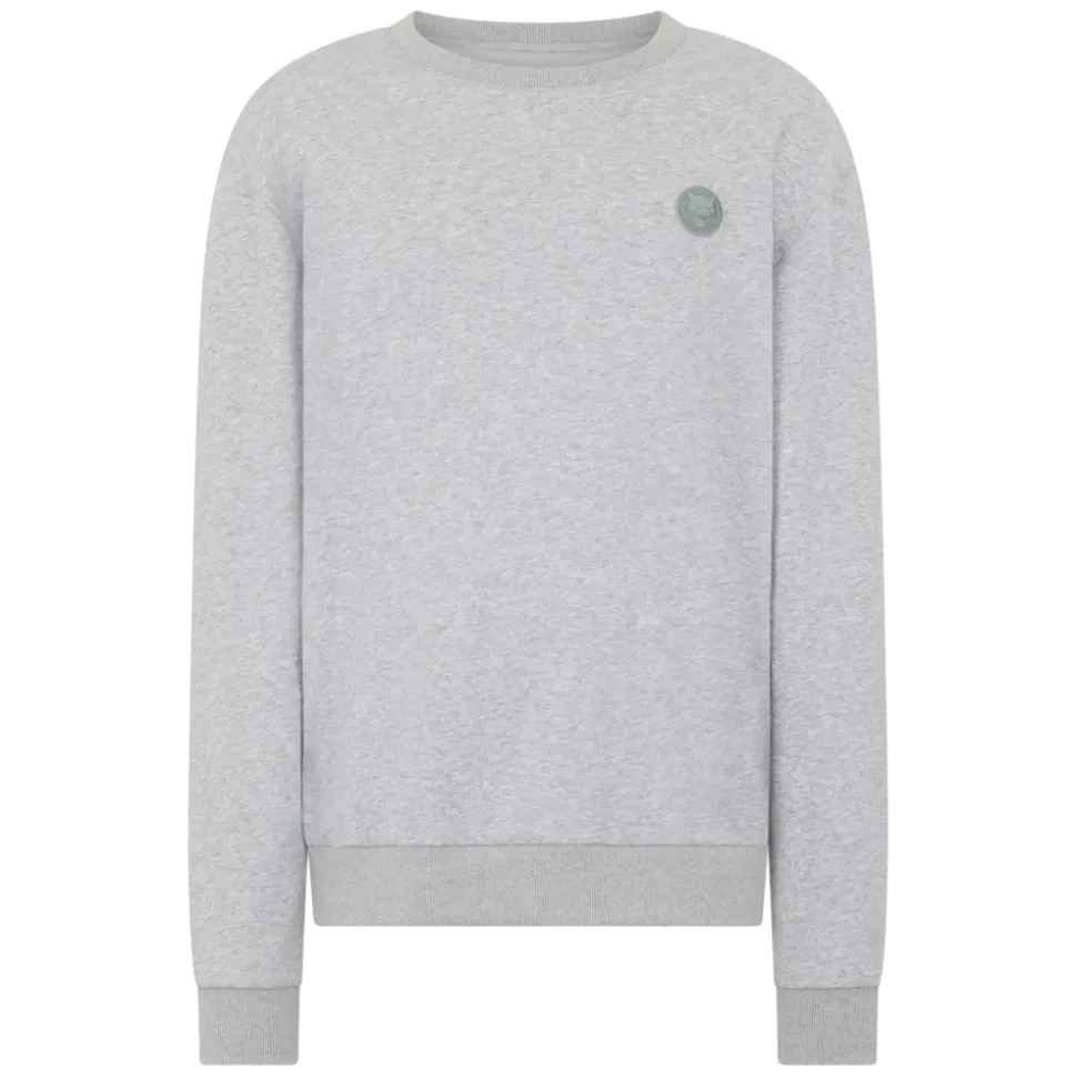 Fleece Round Neck Sweatshirt 3D Tiger