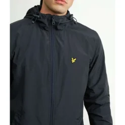Giacca con cappuccio con zip integrale