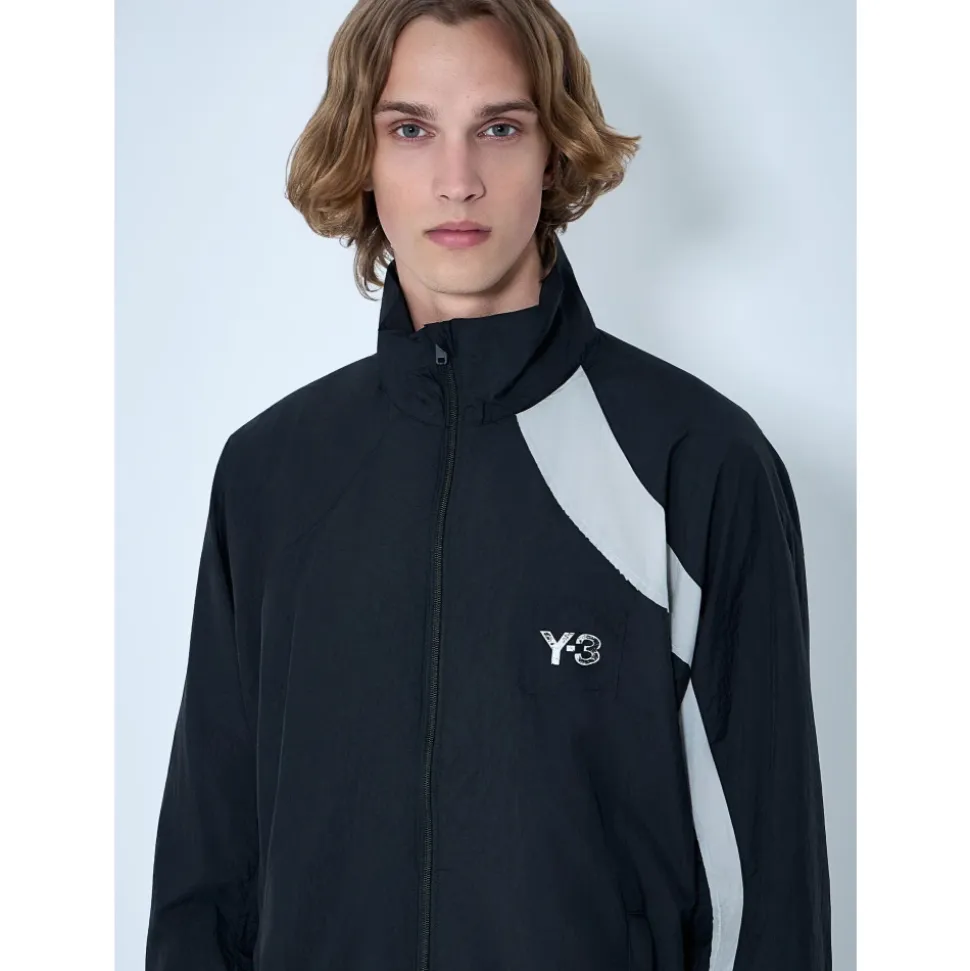 Giacca Raw Edge 3 Stripes in Nylon