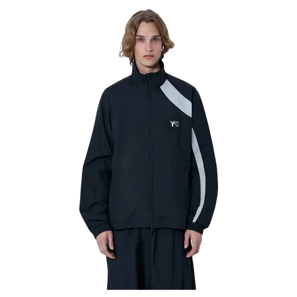 Giacca Raw Edge 3 Stripes in Nylon