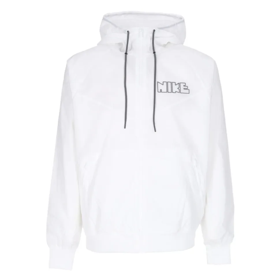 Giacca Tessuta Windrunner Bianca