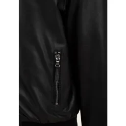 Giubbotto in Pelle Reversibile Derek Seamless 20 Nero