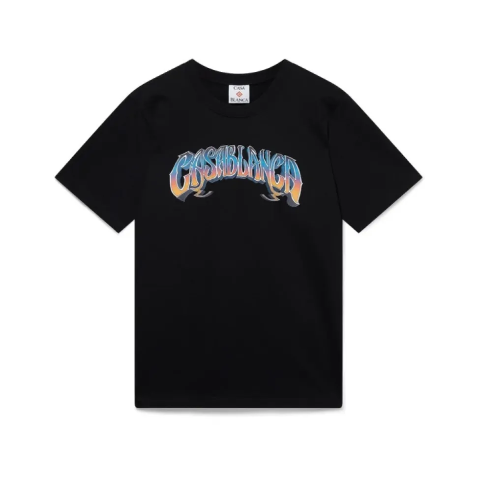 Gradient Gothic Short Sleeve T‑Shirt