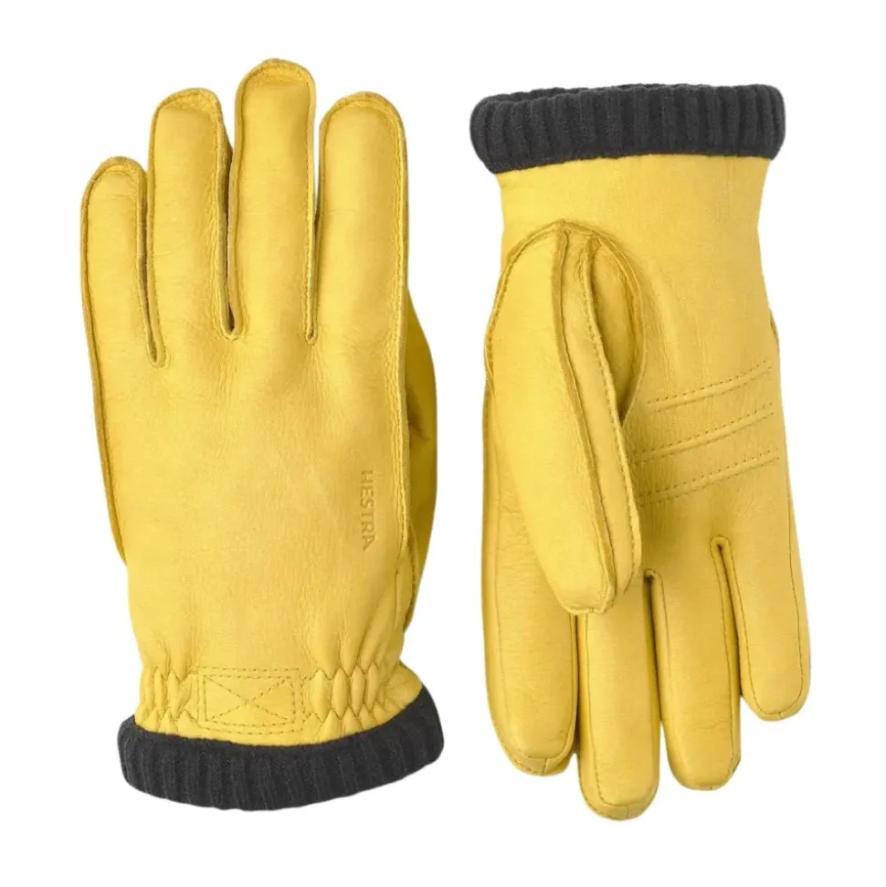 Guanti Deerskin Primaloft Rib, Gialli