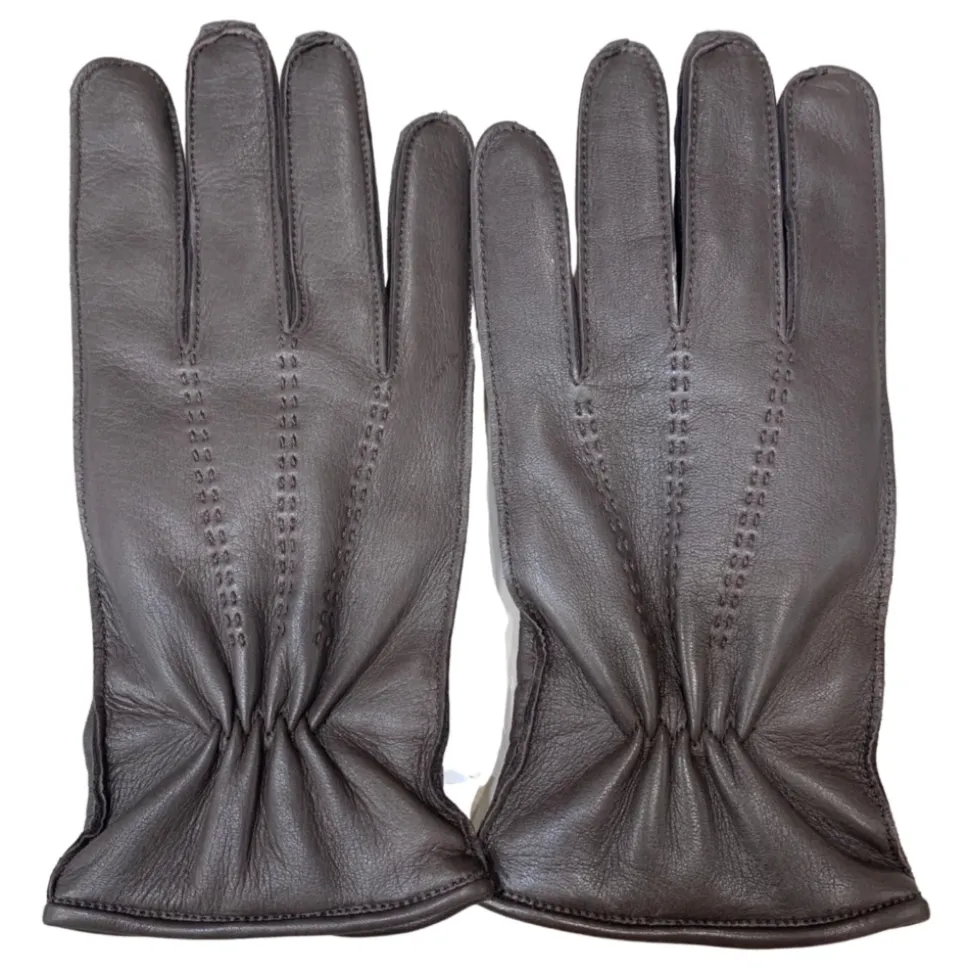Guanti Uomo Eleganti in Pelle Fatti a Mano