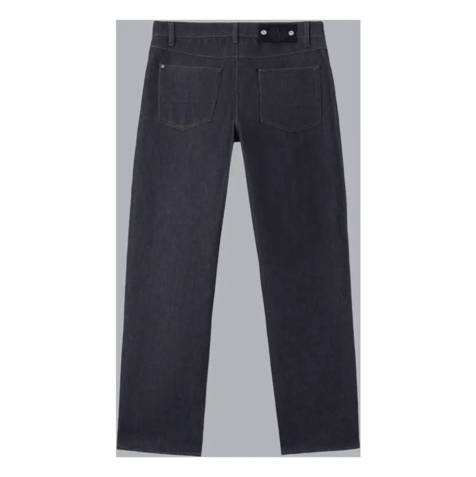 Jeans Ampi Raw in Denim Indigo