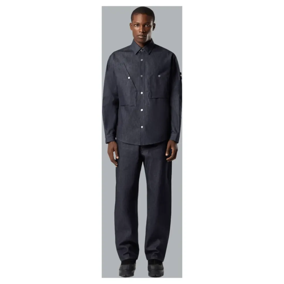 Jeans Ampi Raw in Denim Indigo