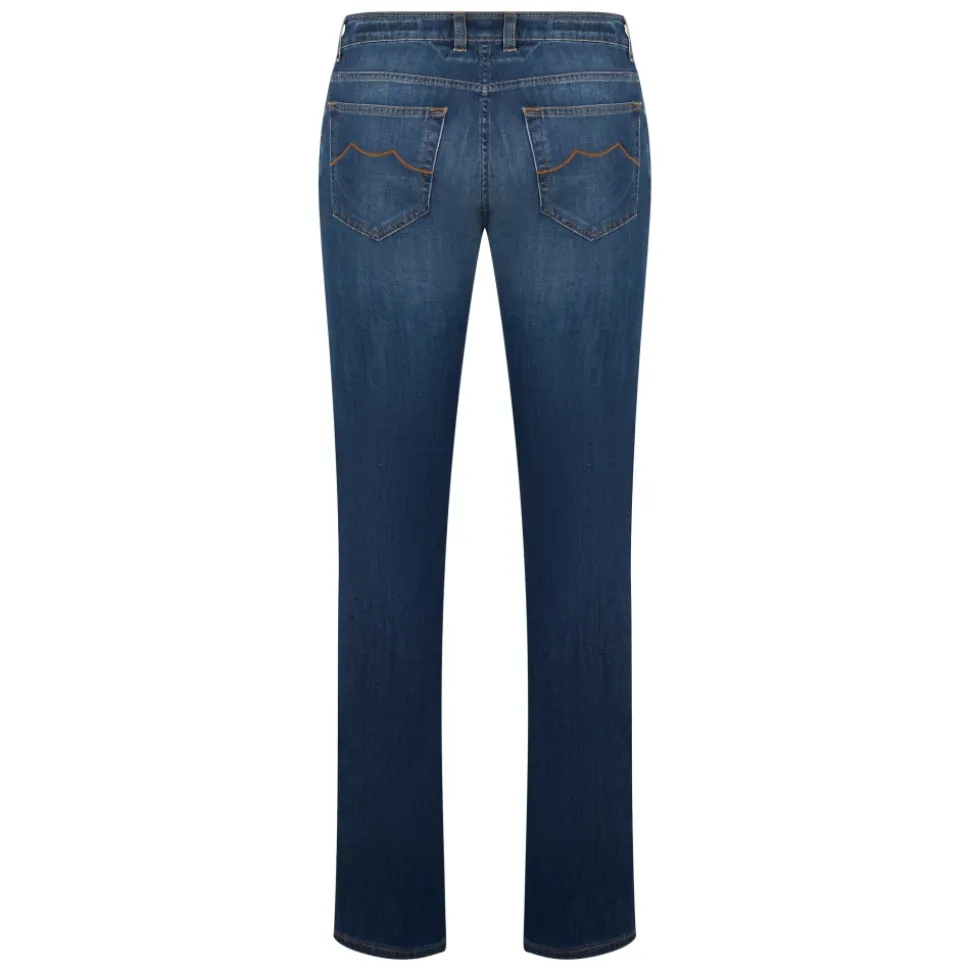 Jeans blu scuro slim fit comodi versatili