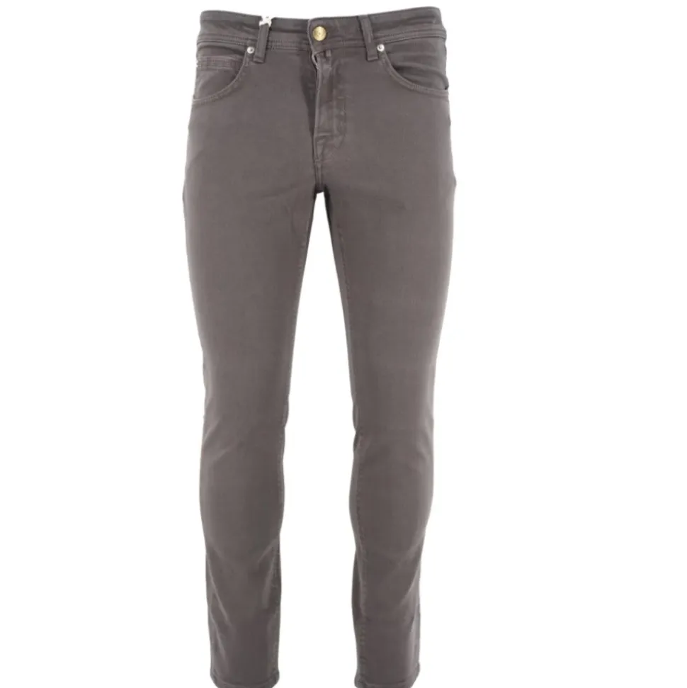 Jeans Grigio Bull Cream 5 Tasche
