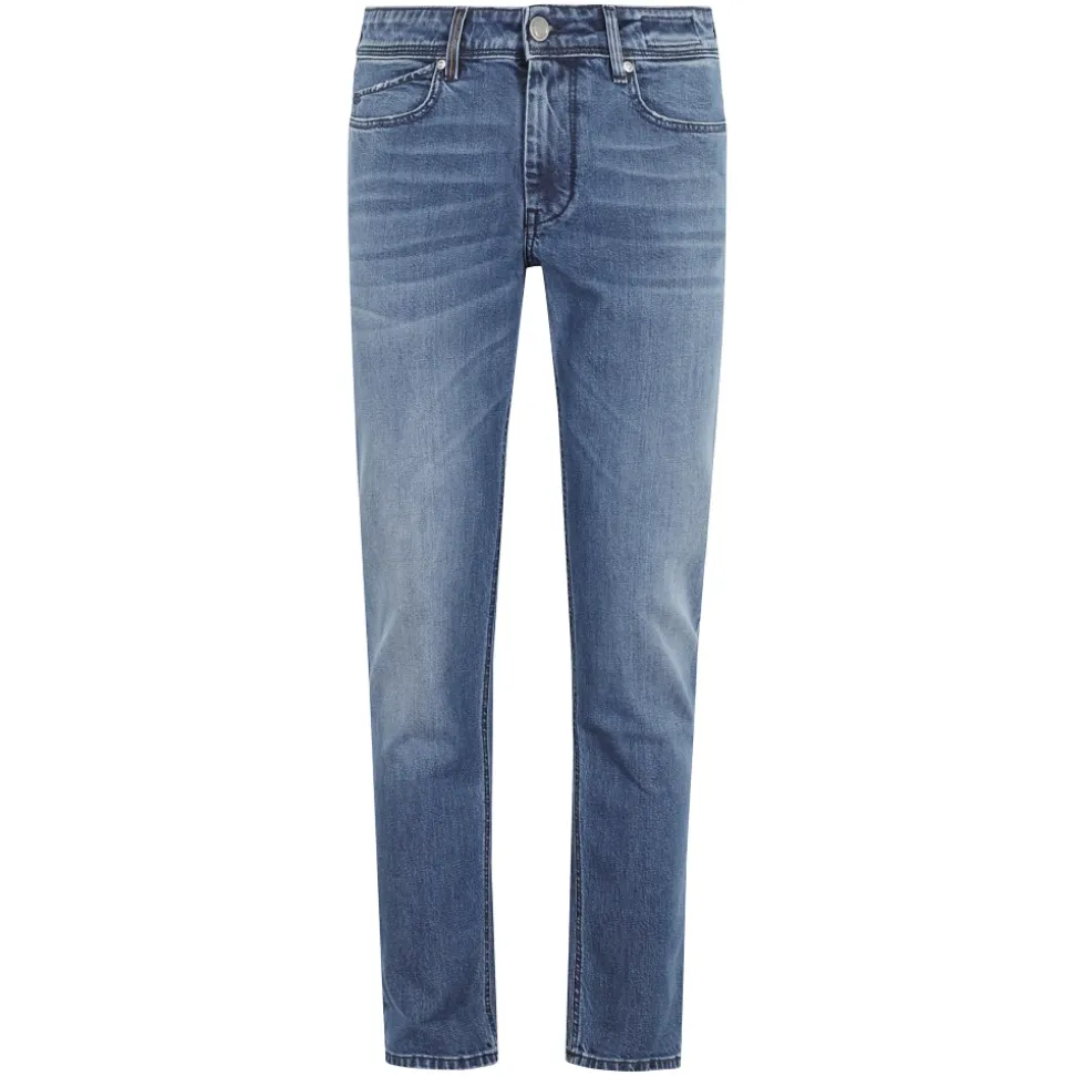 Jeans in Denim chiaro con 5 tasche