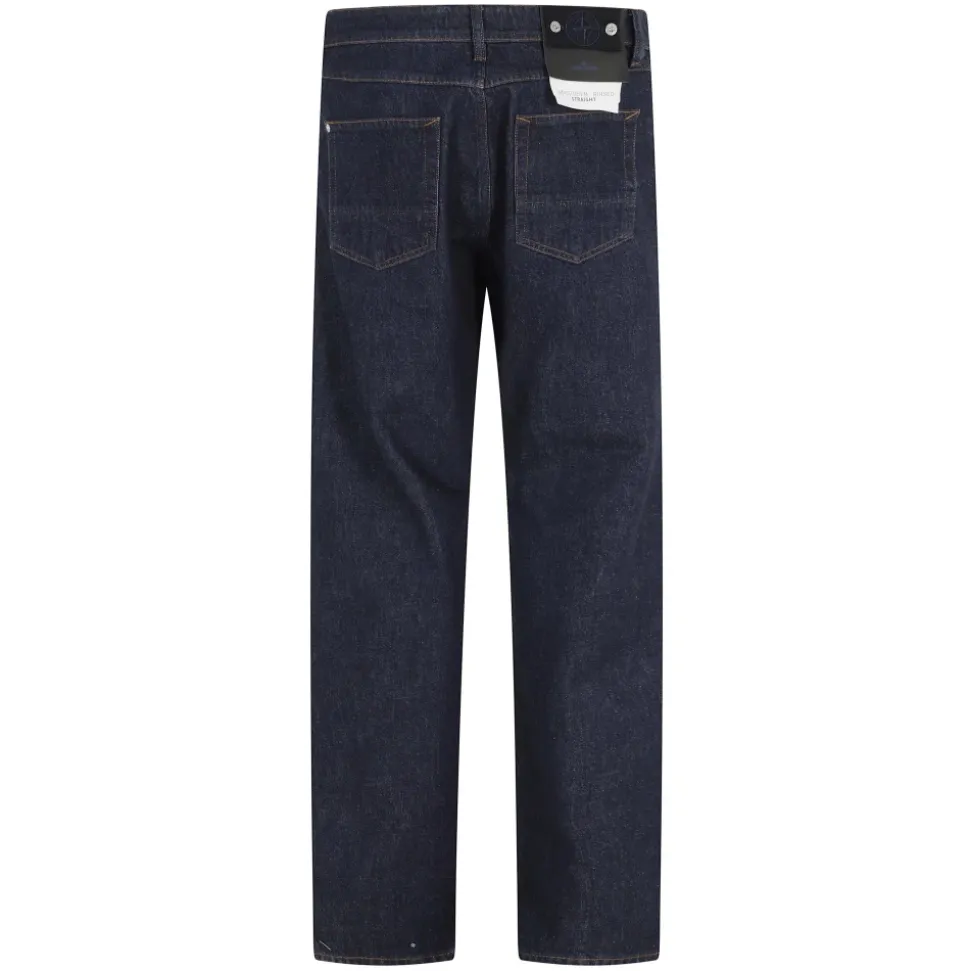 Jeans in Denim di Cotone